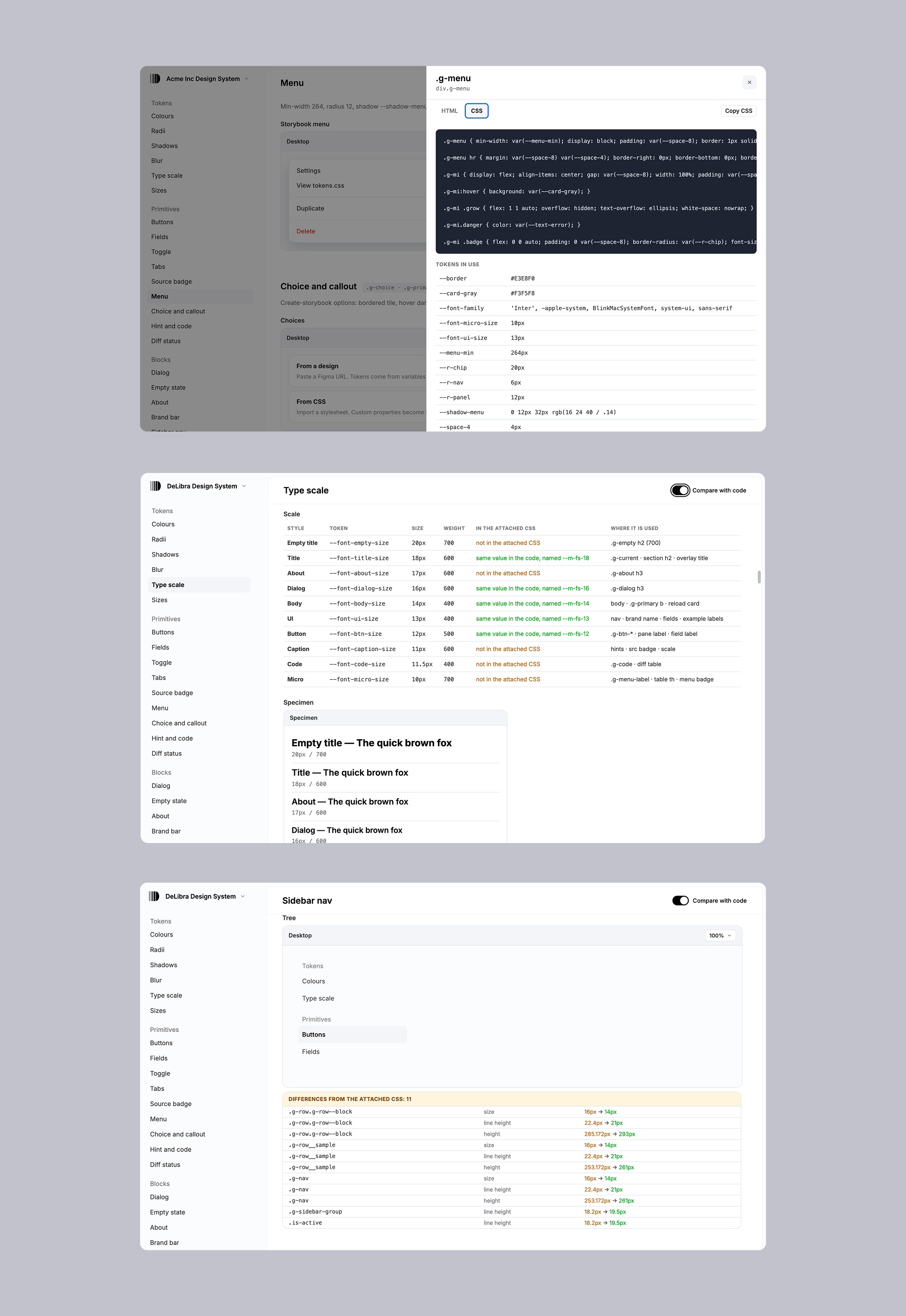 DeLibra: design systems engine for humans and agents — dl04